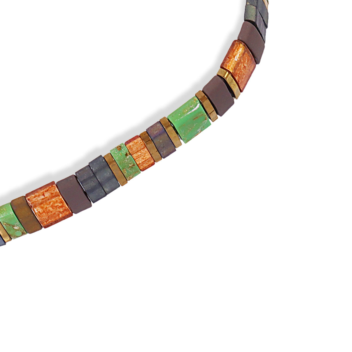 Pulsera elástica Miyuki multicolor 28 Anartxy