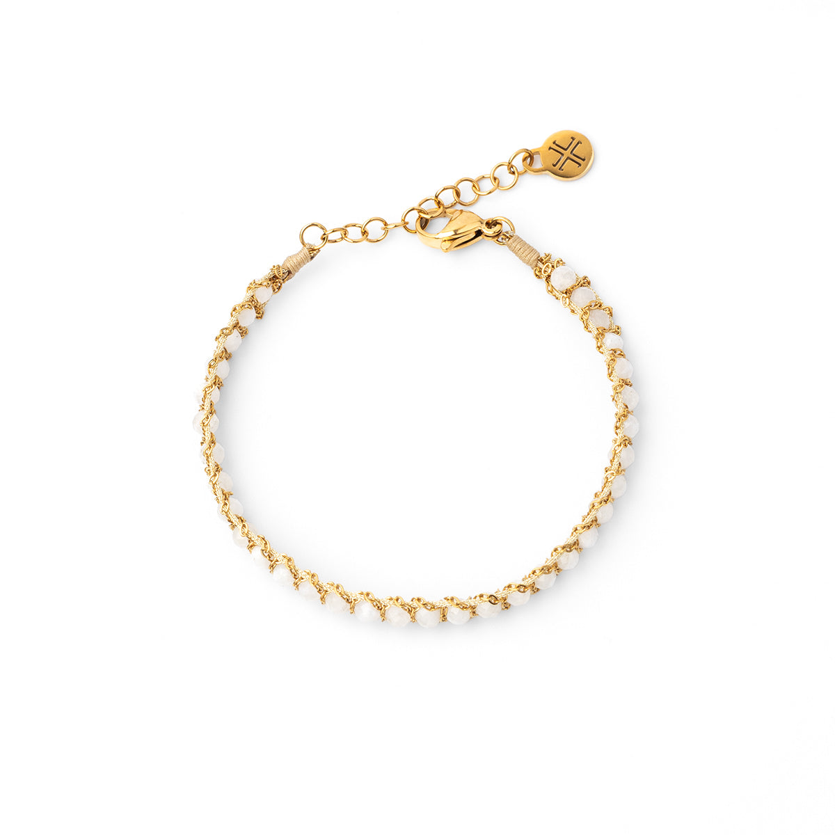Pulsera Spirit cuentas multicolor Beige Anartxy