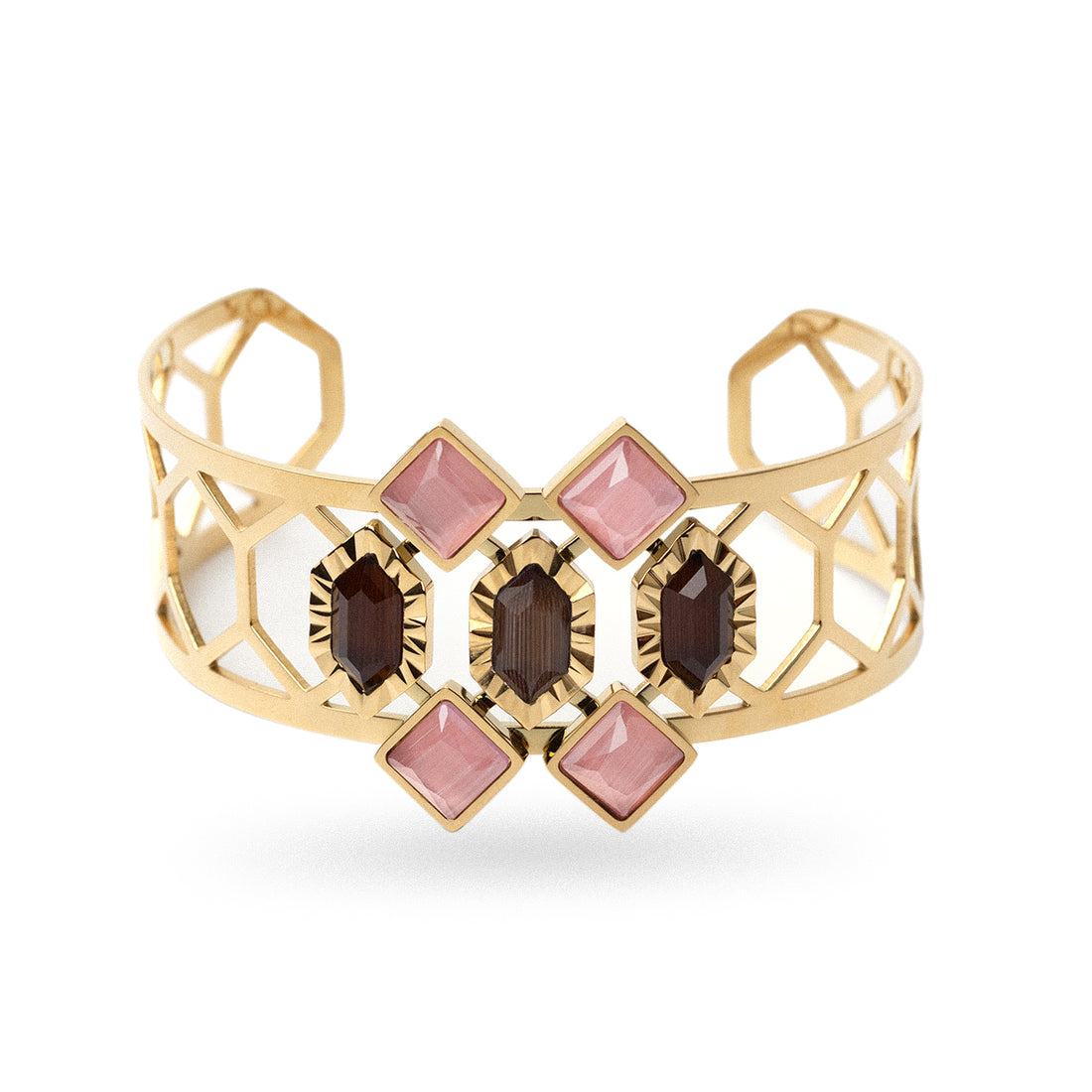 Brazalete Gleam piedras Anartxy