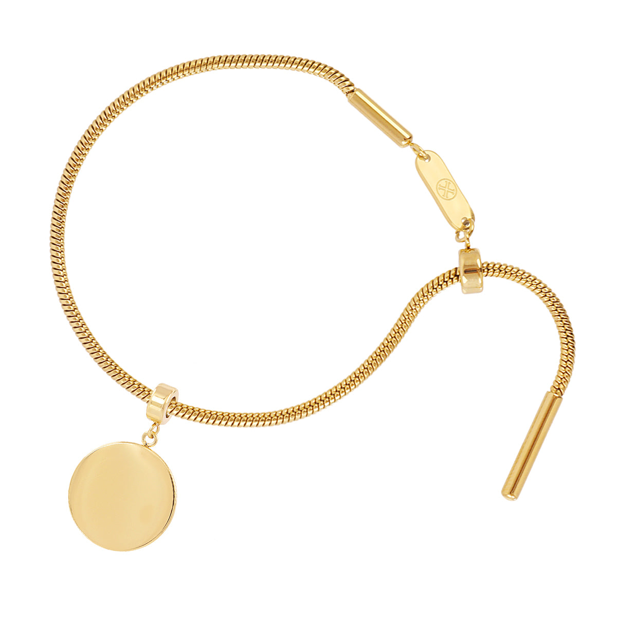 Pulsera personalizable snake Dorado Anartxy