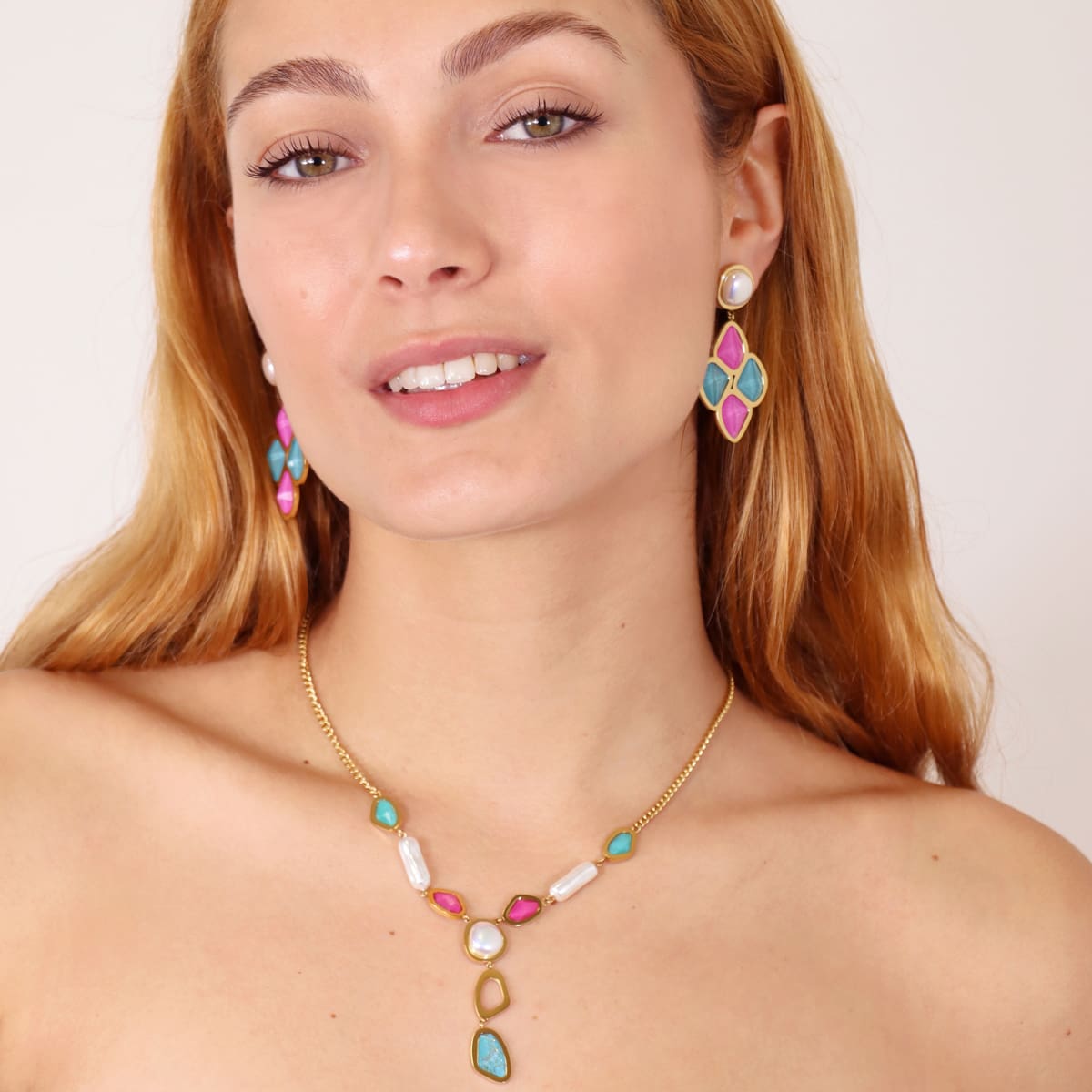 Collar Aqua Current Dorado Anartxy