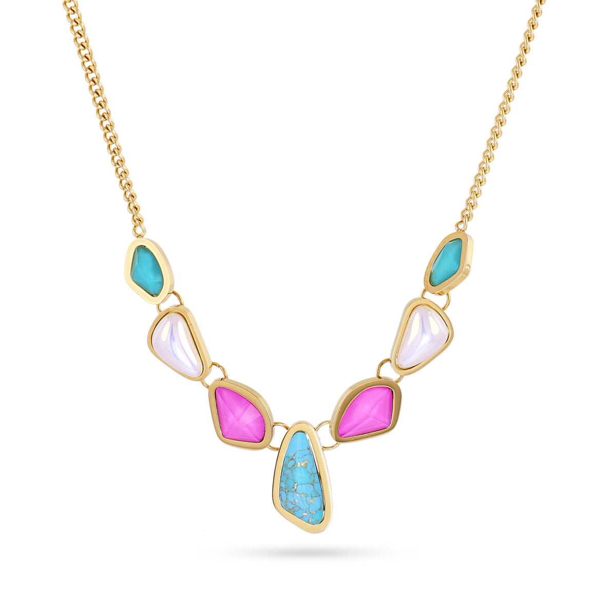 Collar Aqua Shore Verde Anartxy