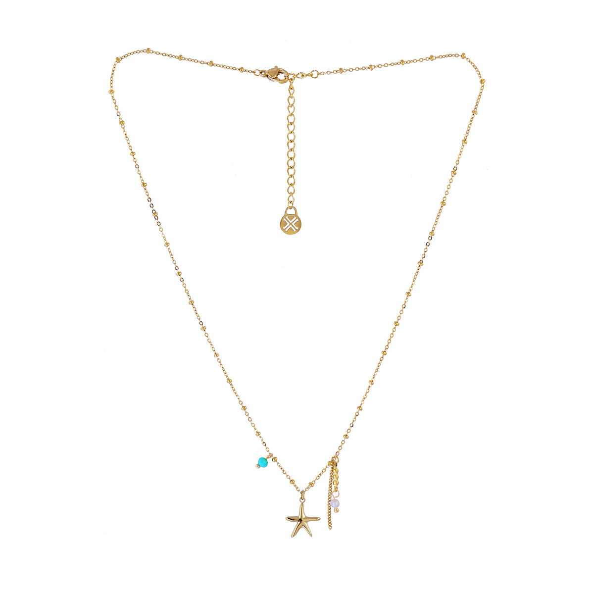 Collar Tide Aurea Dorado Anartxy