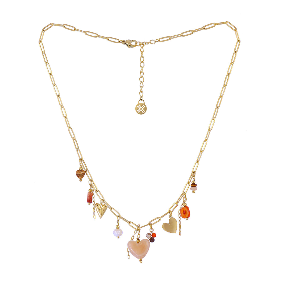Collar Essentials Wave Dorado Anartxy