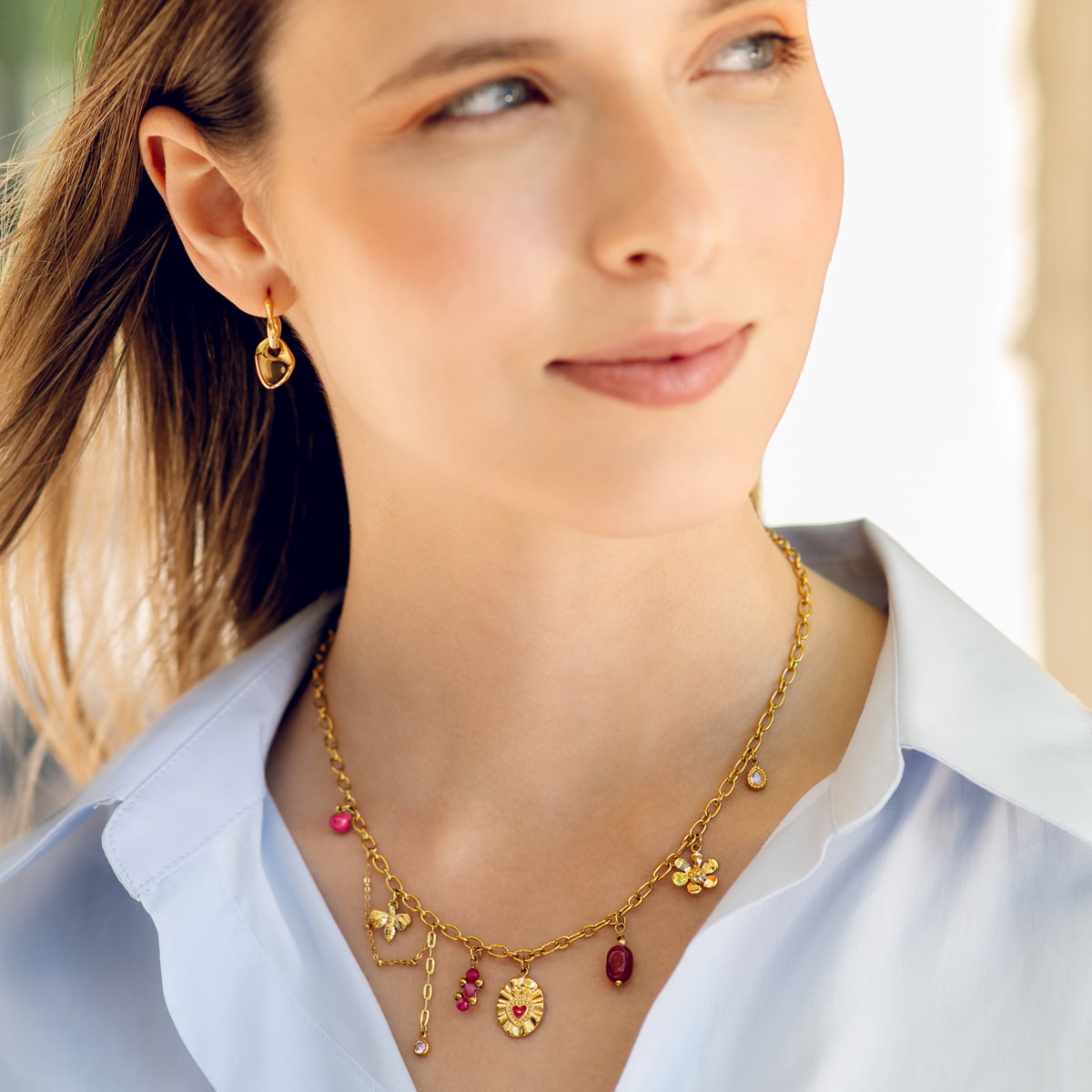Collar Essentials Muse Dorado Anartxy