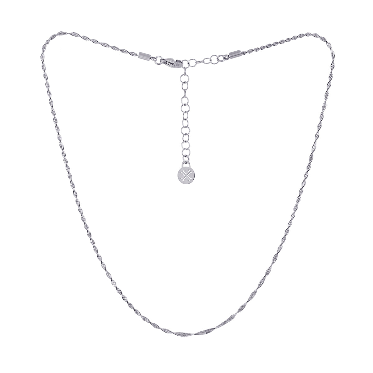 Collar Essentials Bond Plateado Anartxy