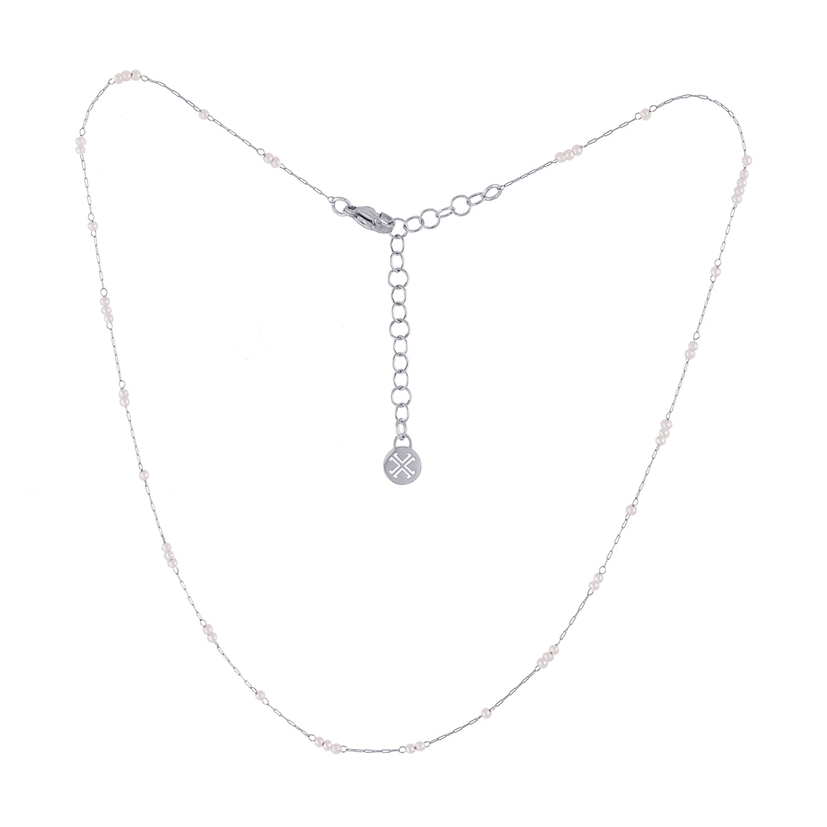 Collar Essentials Trace Plateado Anartxy