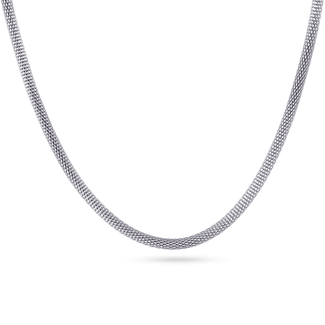 Collar Essentials Loop Plateado Anartxy