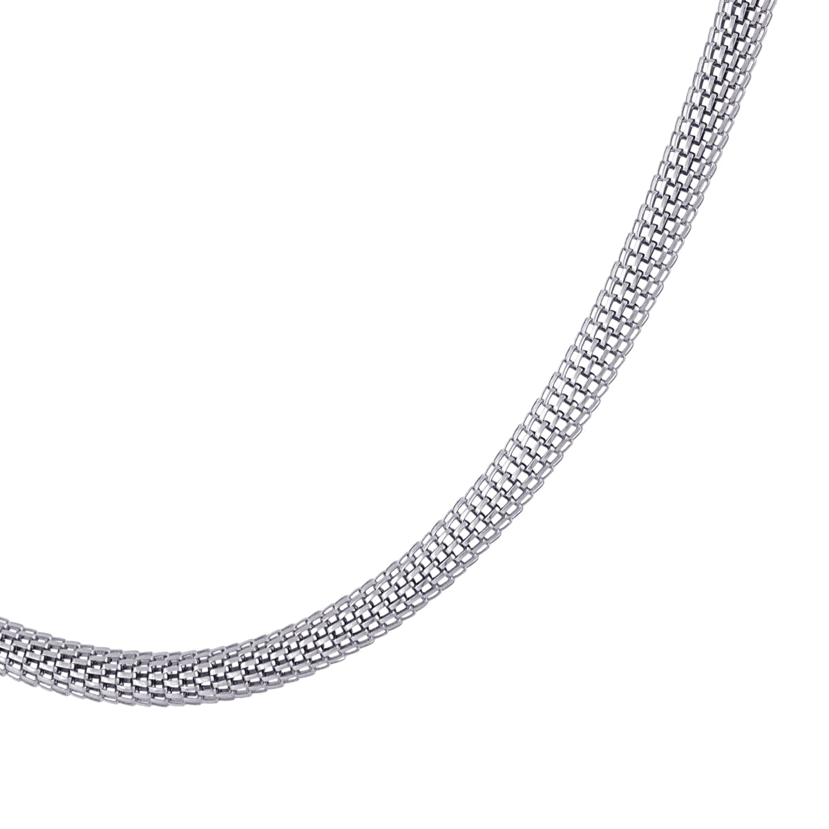 Collar Essentials Loop Plateado Anartxy