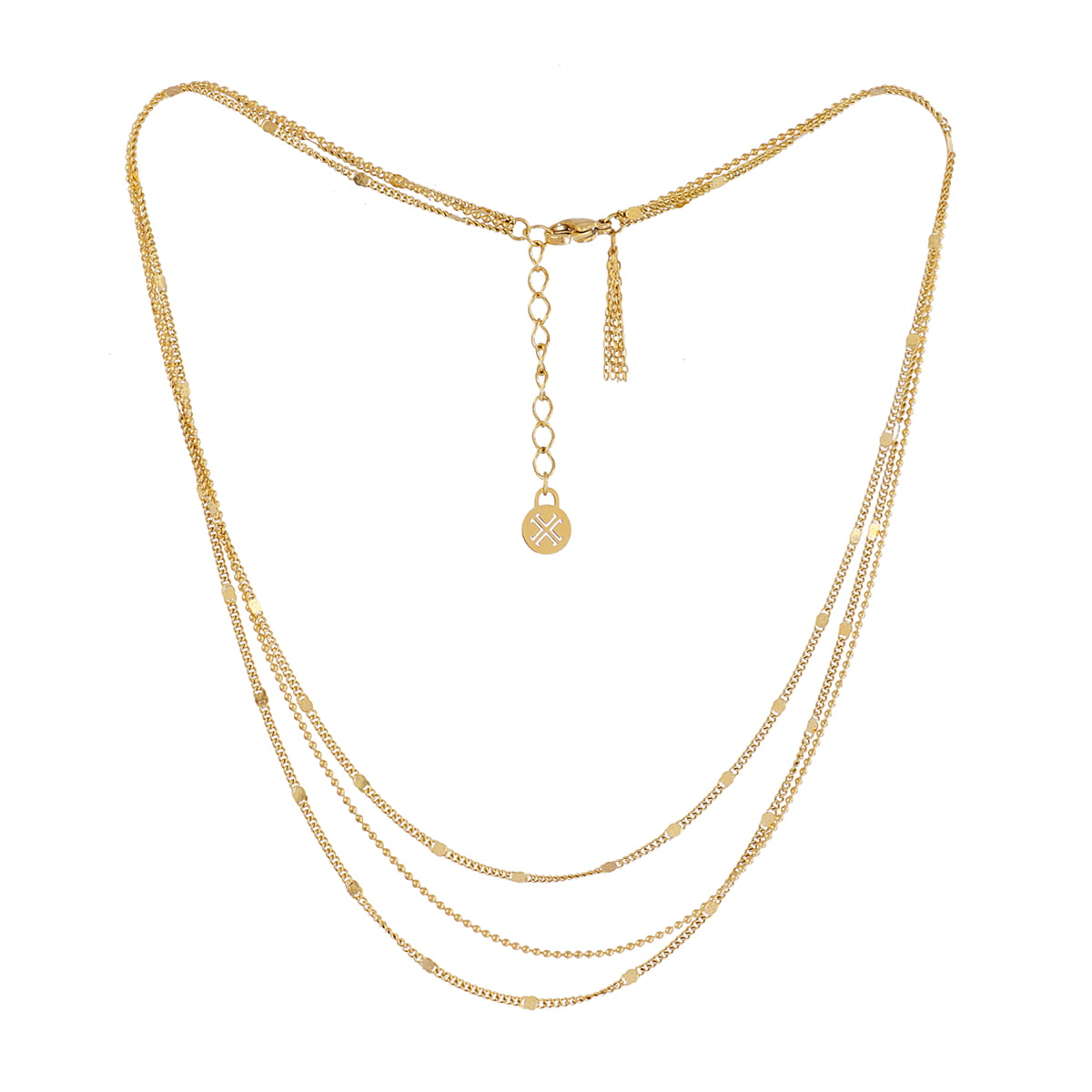 Collar Rainfall Lumira Dorado Anartxy