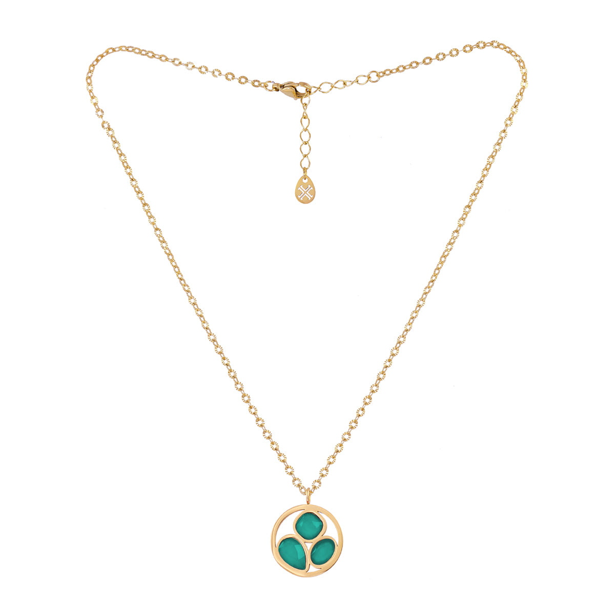 Collar Drops Drizzle Verde Anartxy