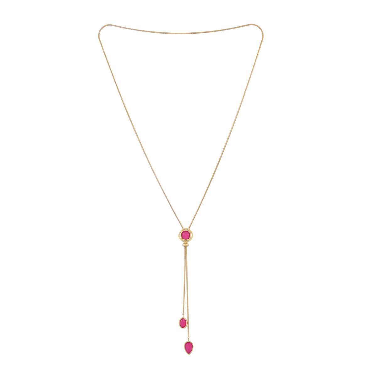 Collar Drops Petal Rosa Anartxy