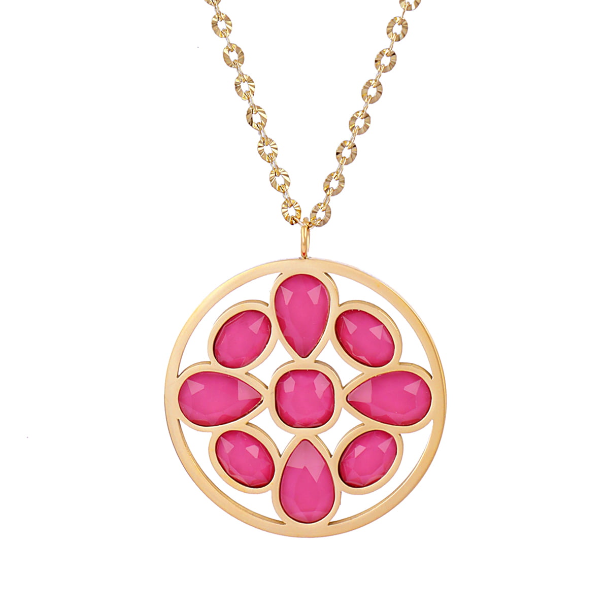 Collar Drops Lush Rosa Anartxy