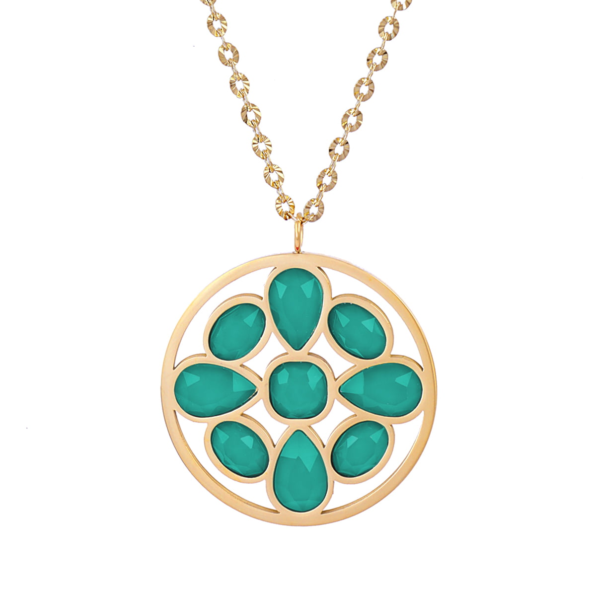 Collar Drops Lush Verde Anartxy