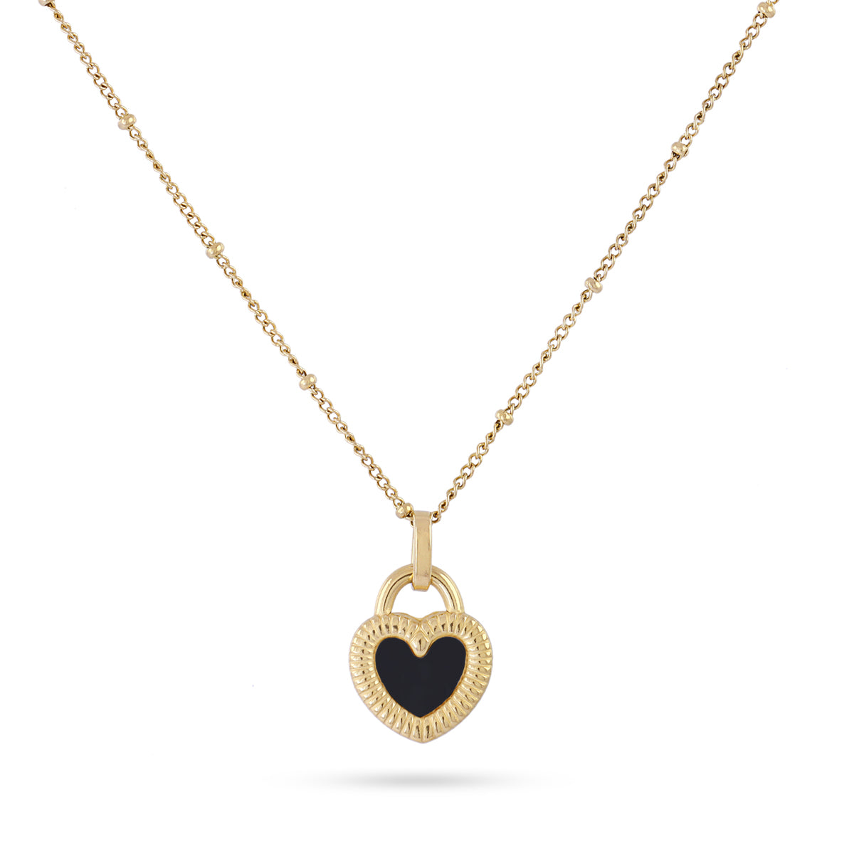 Collar Essentials Heart Dorado Anartxy