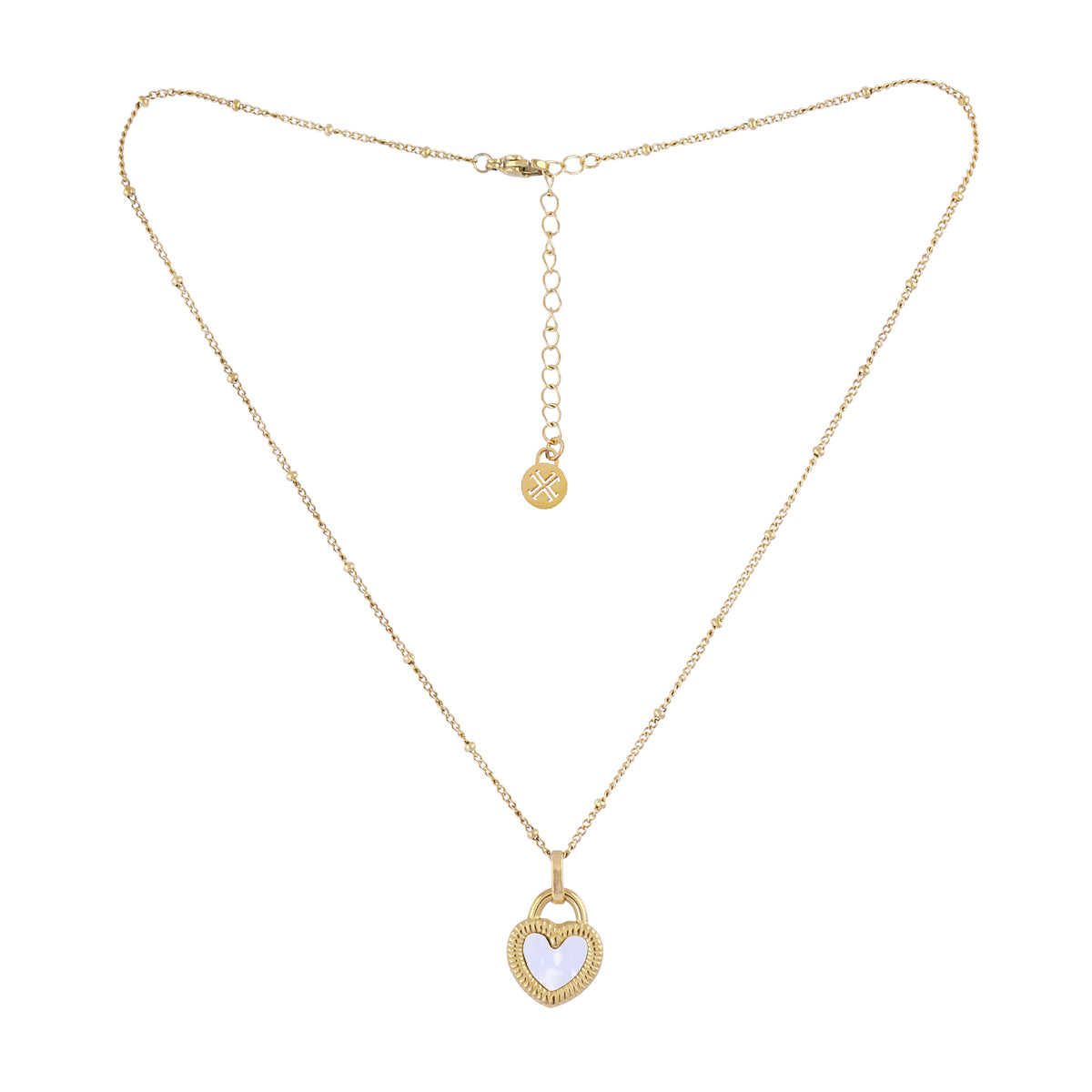 Collar Essentials Heart Dorado Anartxy