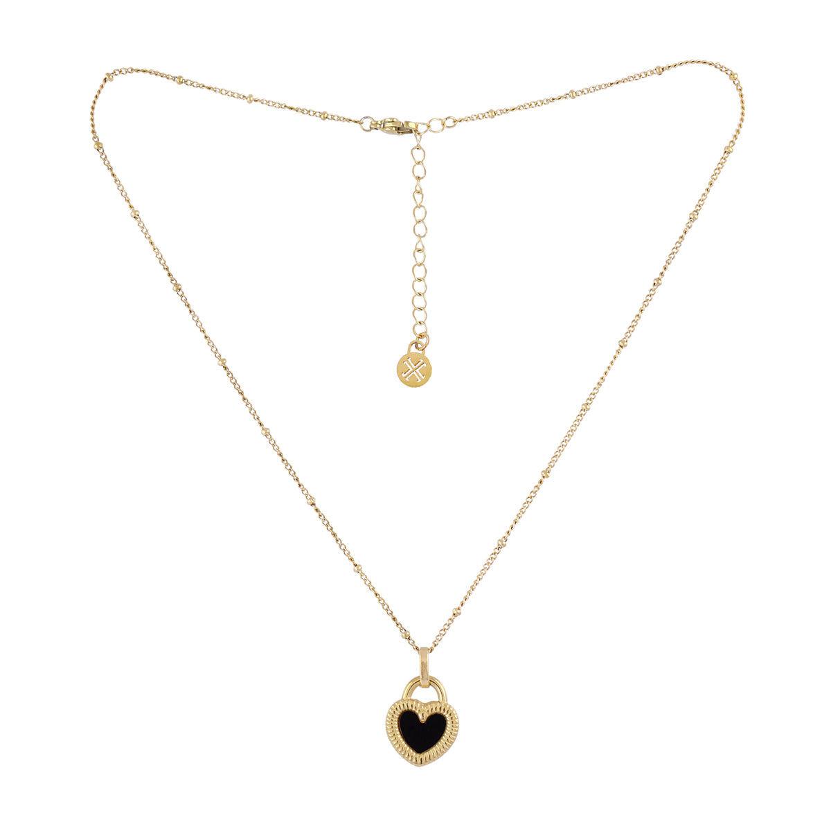 Collar Essentials Heart Dorado Anartxy