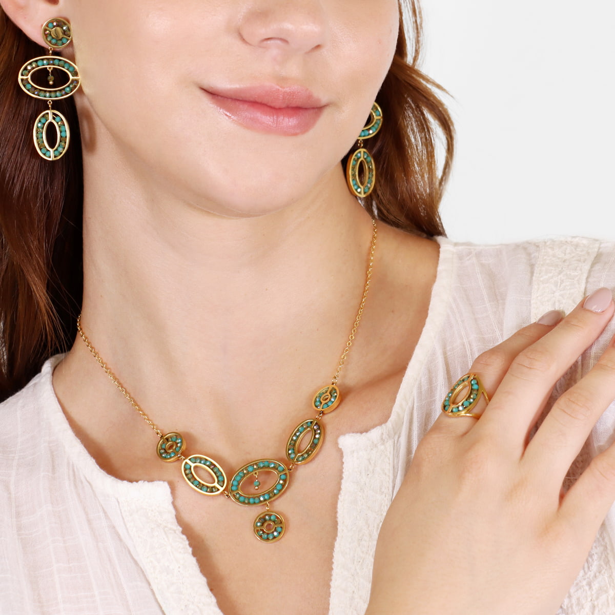Collar Levity Calm Turquesa Anartxy