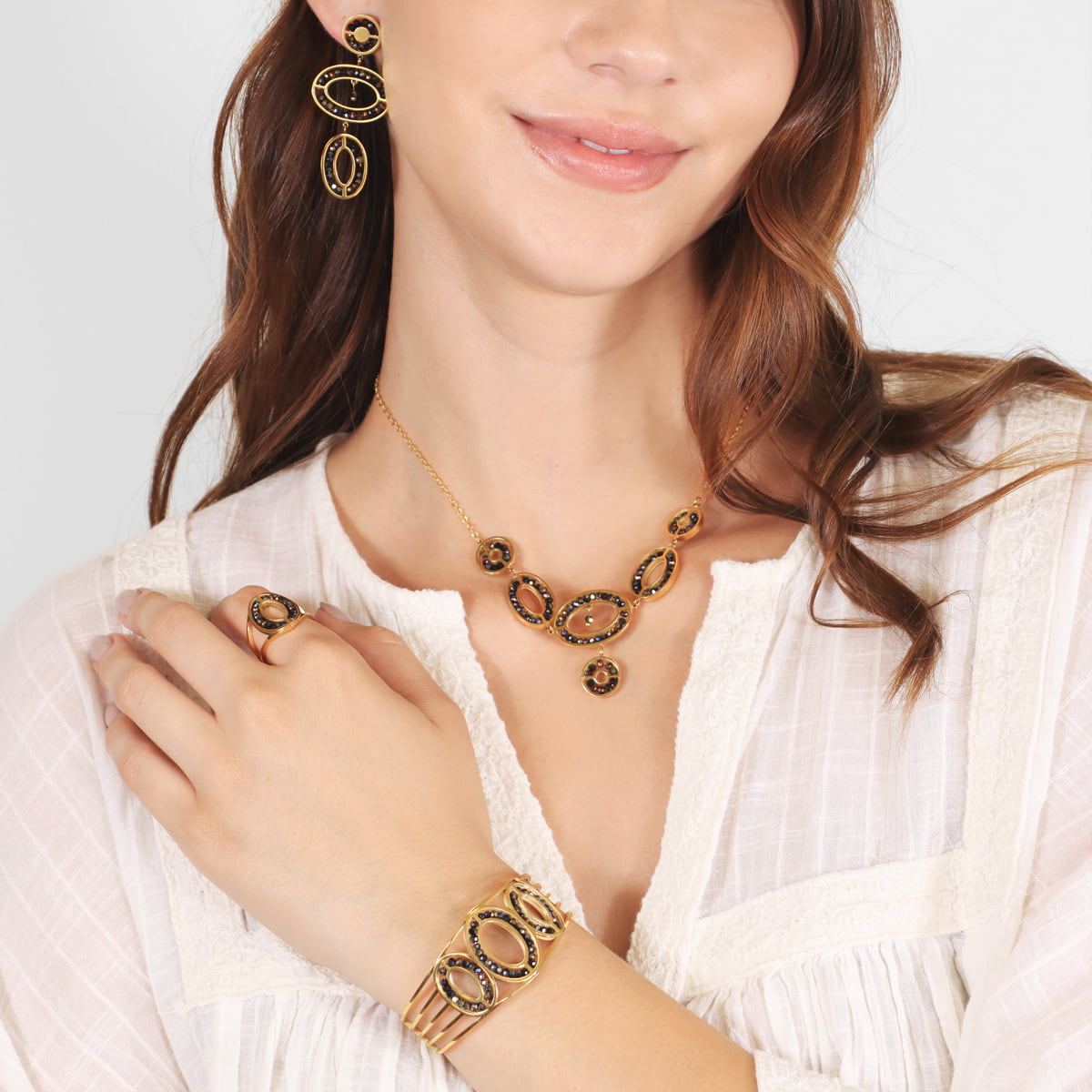 Collar Levity Calm Negro Anartxy