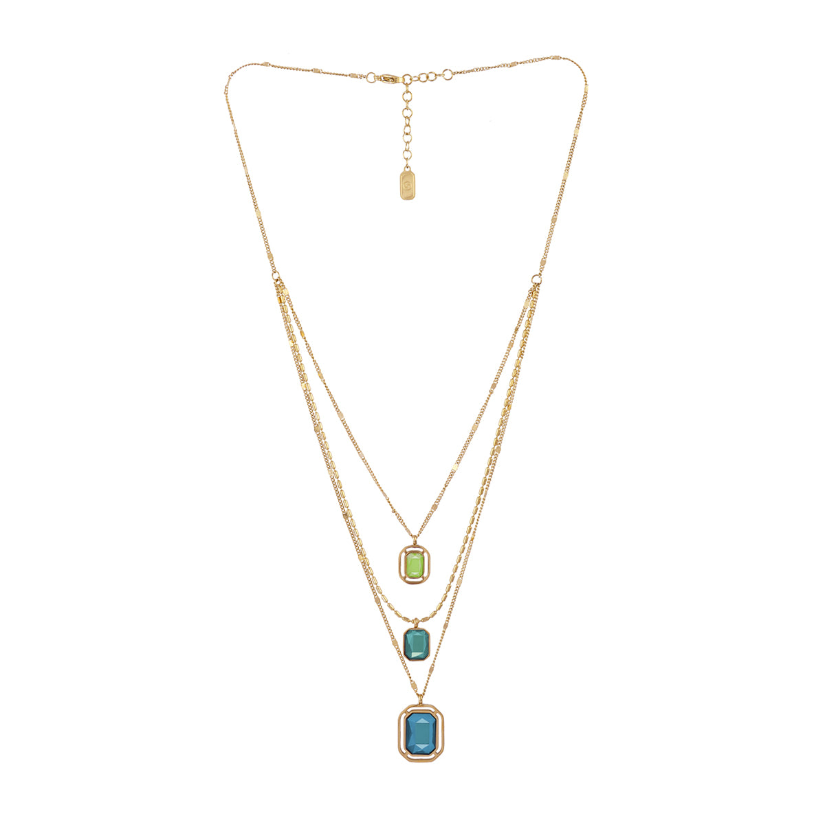 Collar Pixels Glowd Azul Anartxy