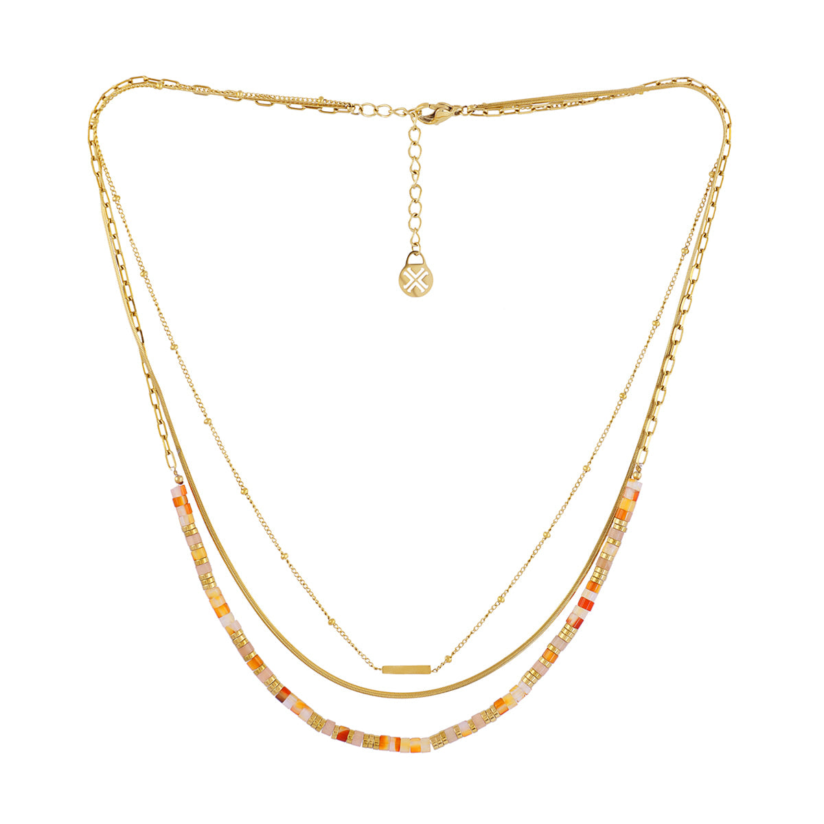 Collar Spirit Calm Naranja Anartxy