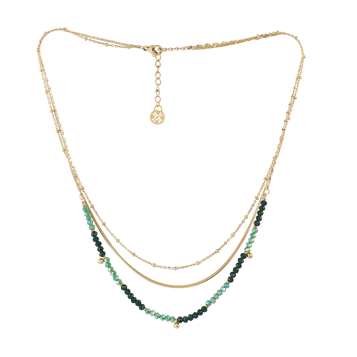 Collar Spirit Circlen Verde Anartxy