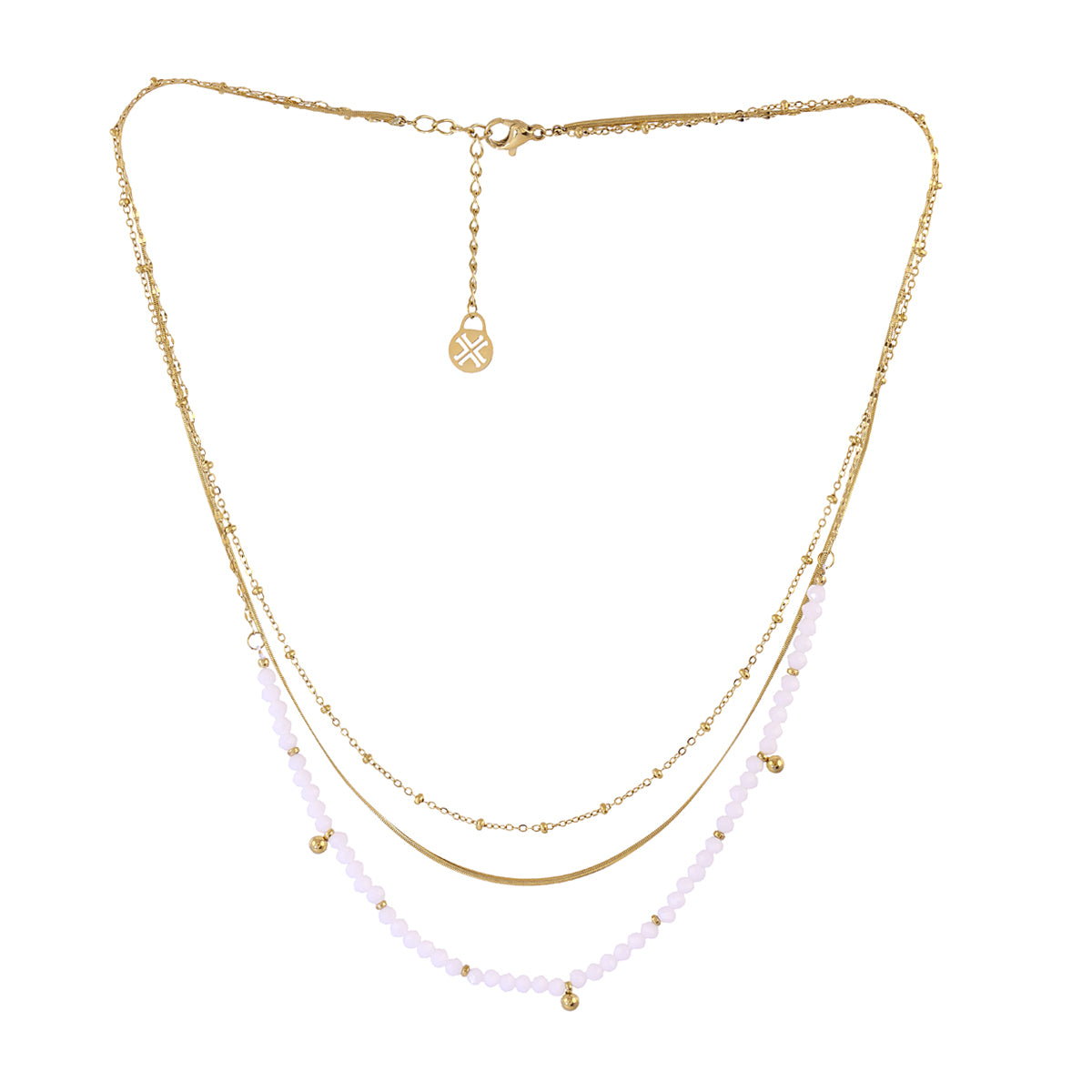 Collar Spirit Circlen Blanco Anartxy