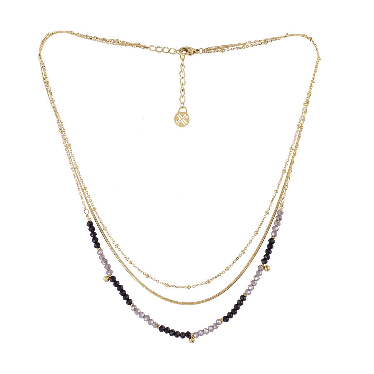 Collar Spirit Circlen Negro Anartxy