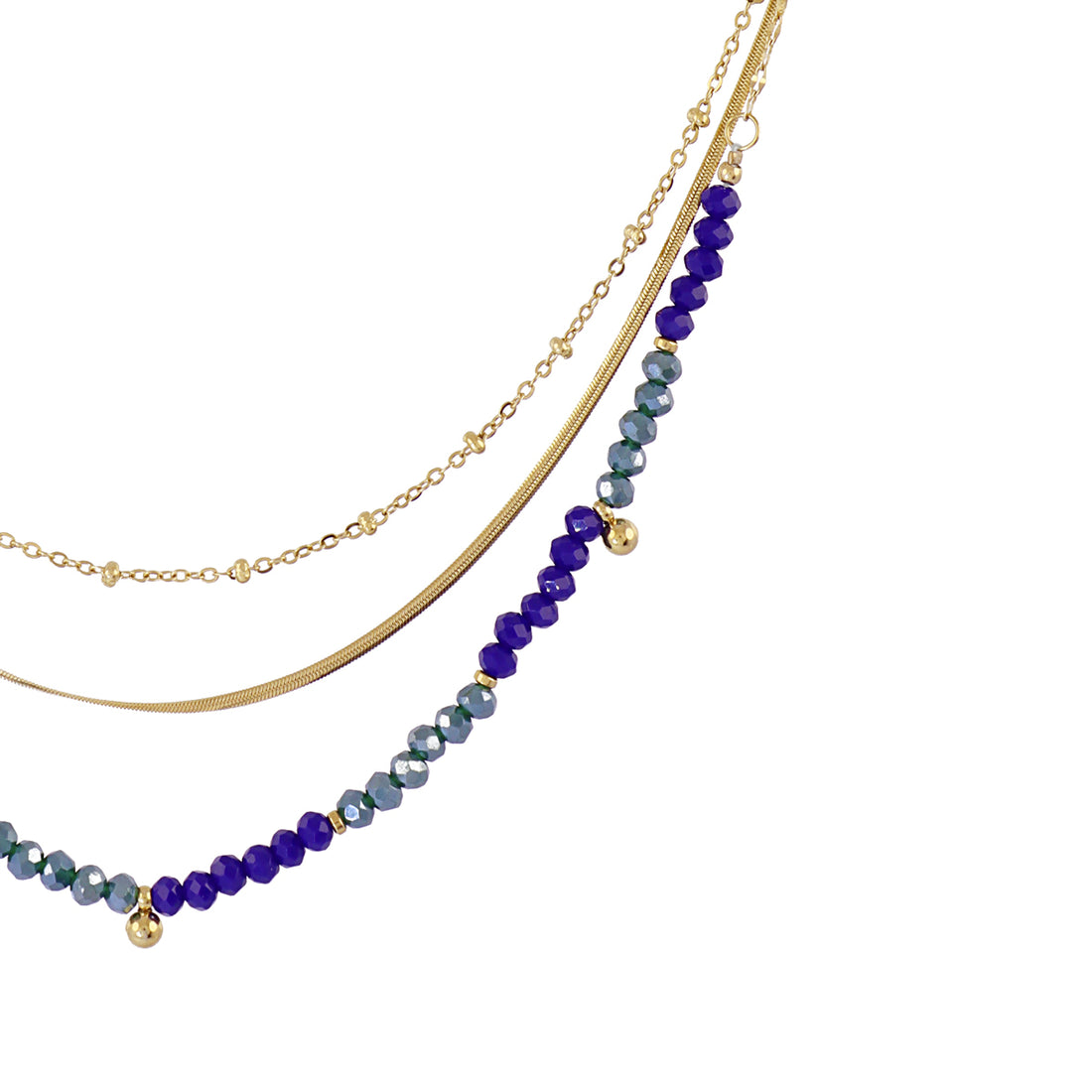 Collar Spirit Circlen Azul Anartxy