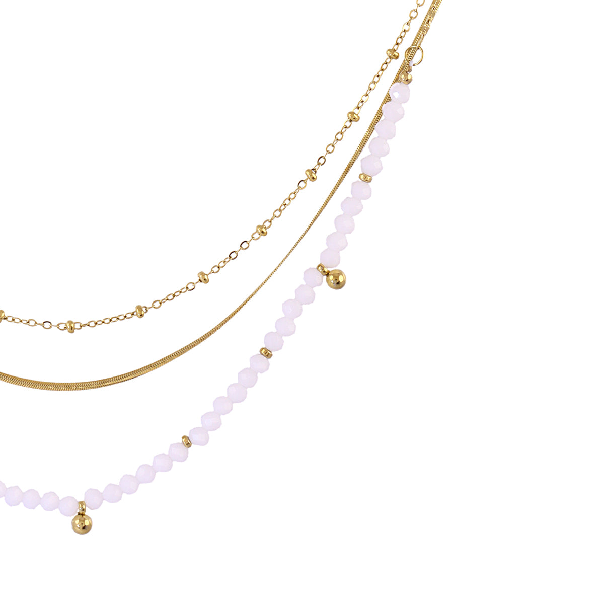Collar Spirit Circlen Blanco Anartxy