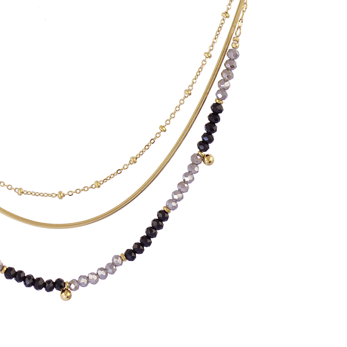 Collar Spirit Circlen Negro Anartxy