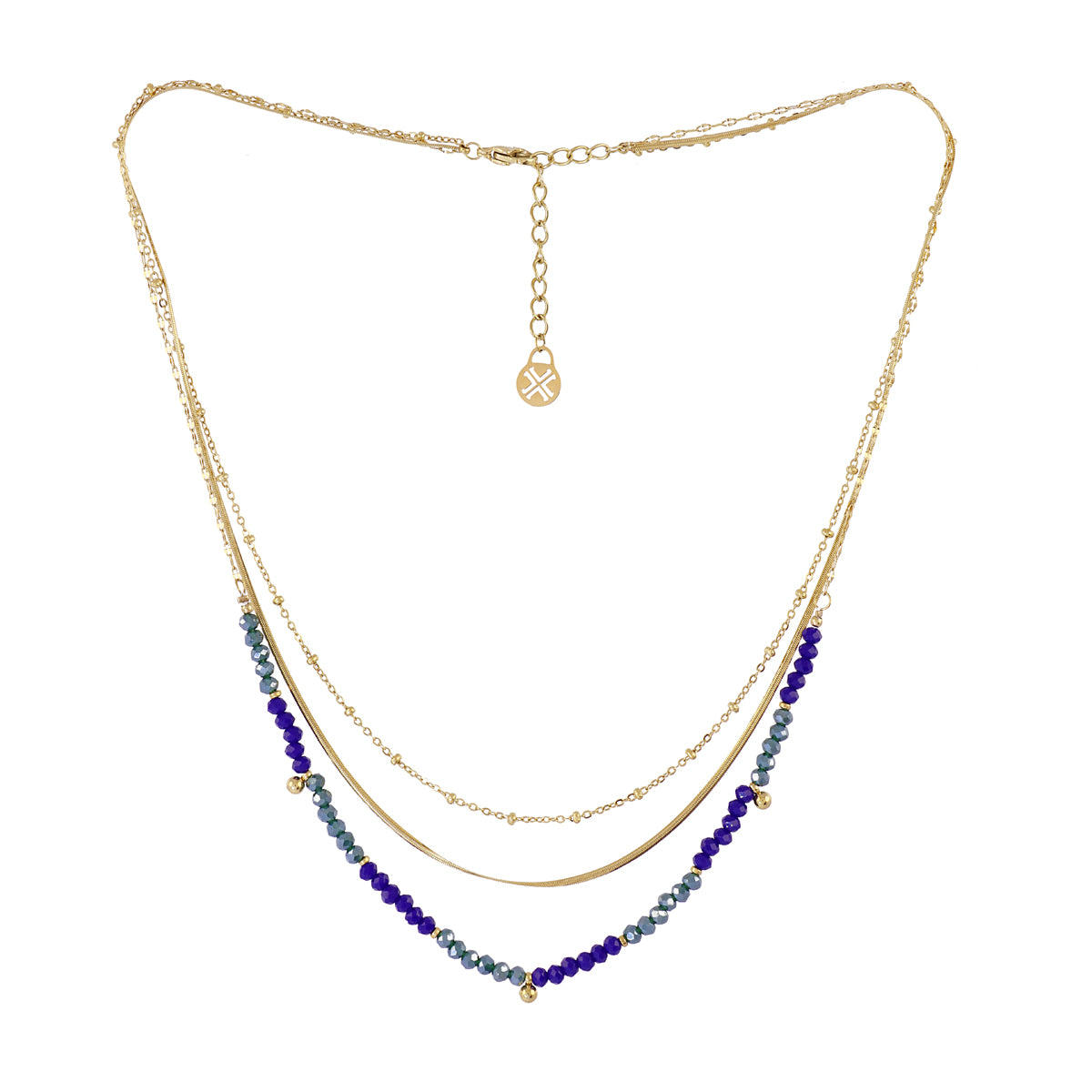 Collar Spirit Circlen Azul Anartxy