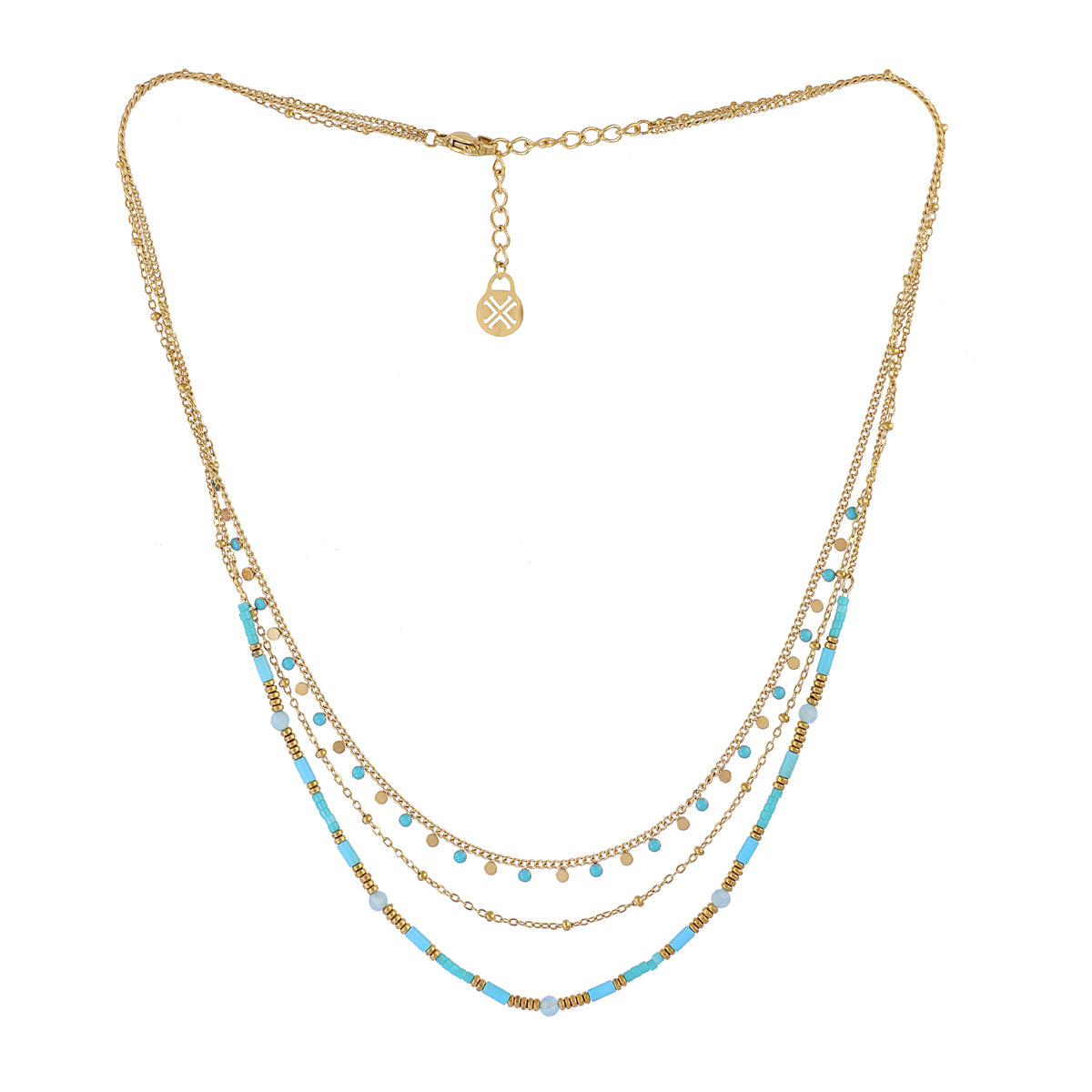 Collar Spirit Lixi Turquesa Anartxy