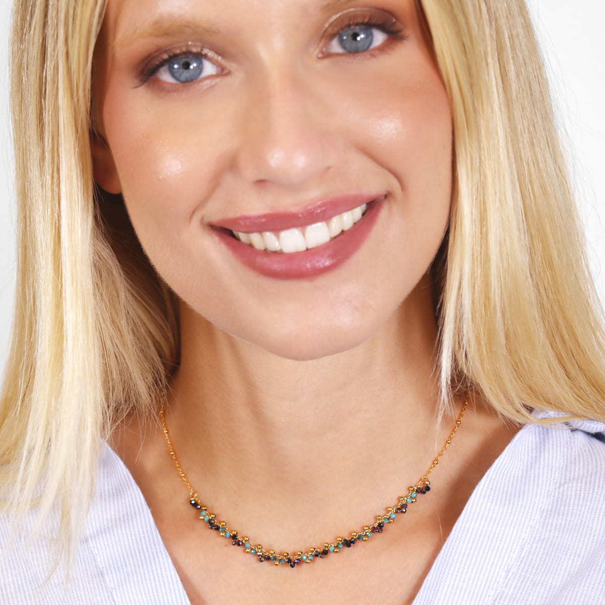 Collar Spirit Beadly Turquesa Anartxy