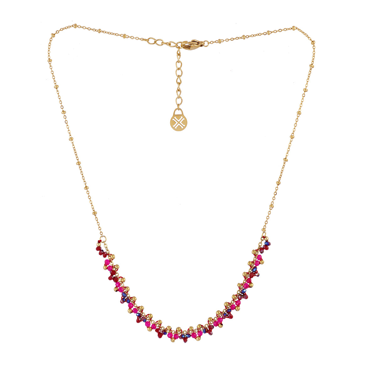Collar Spirit Beadly Rojo Anartxy