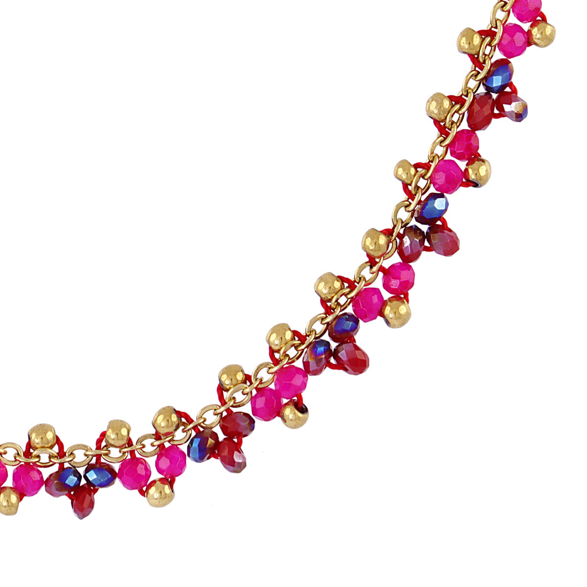 Collar Spirit Beadly Rojo Anartxy