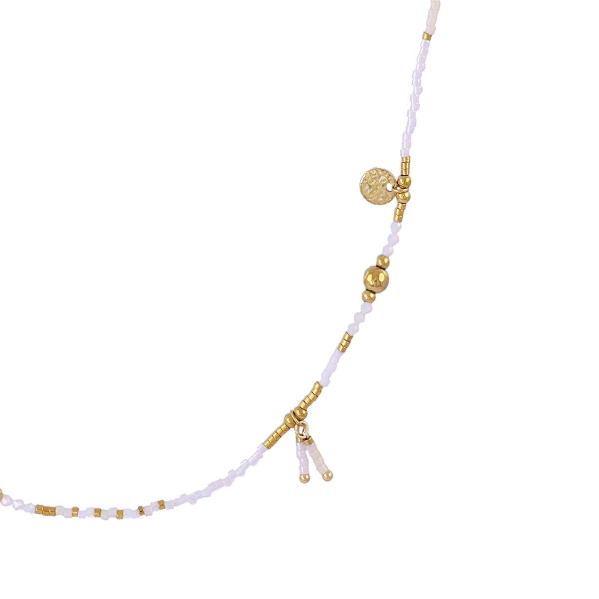 Collar Spirit Earth Blanco Anartxy