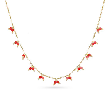 Collar Spirit Dazzle Rojo Anartxy