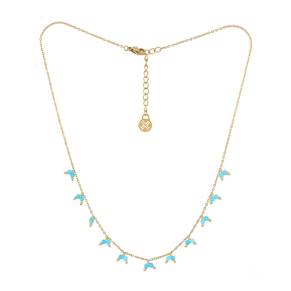 Collar Spirit Dazzle Turquesa Anartxy