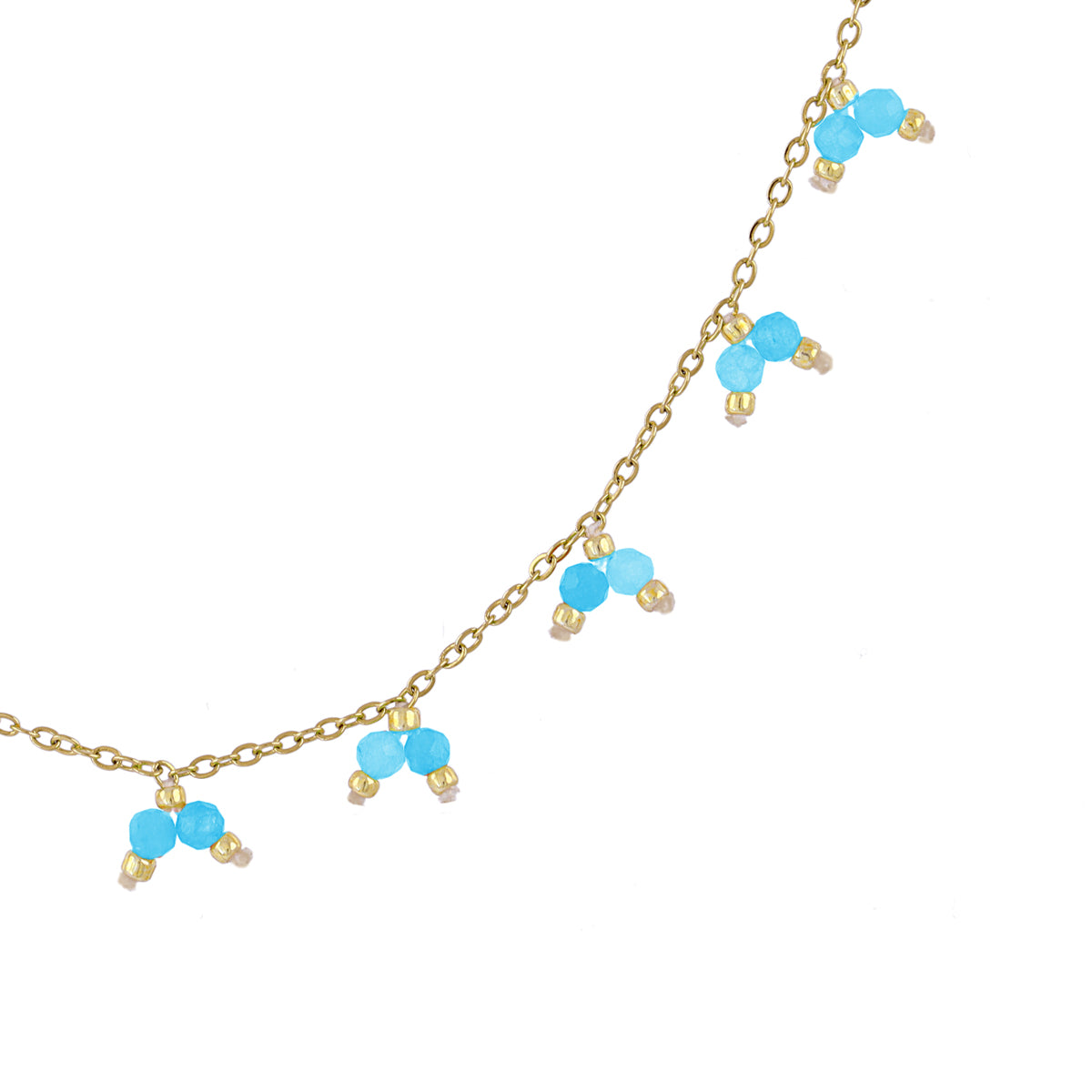 Collar Spirit Dazzle Turquesa Anartxy