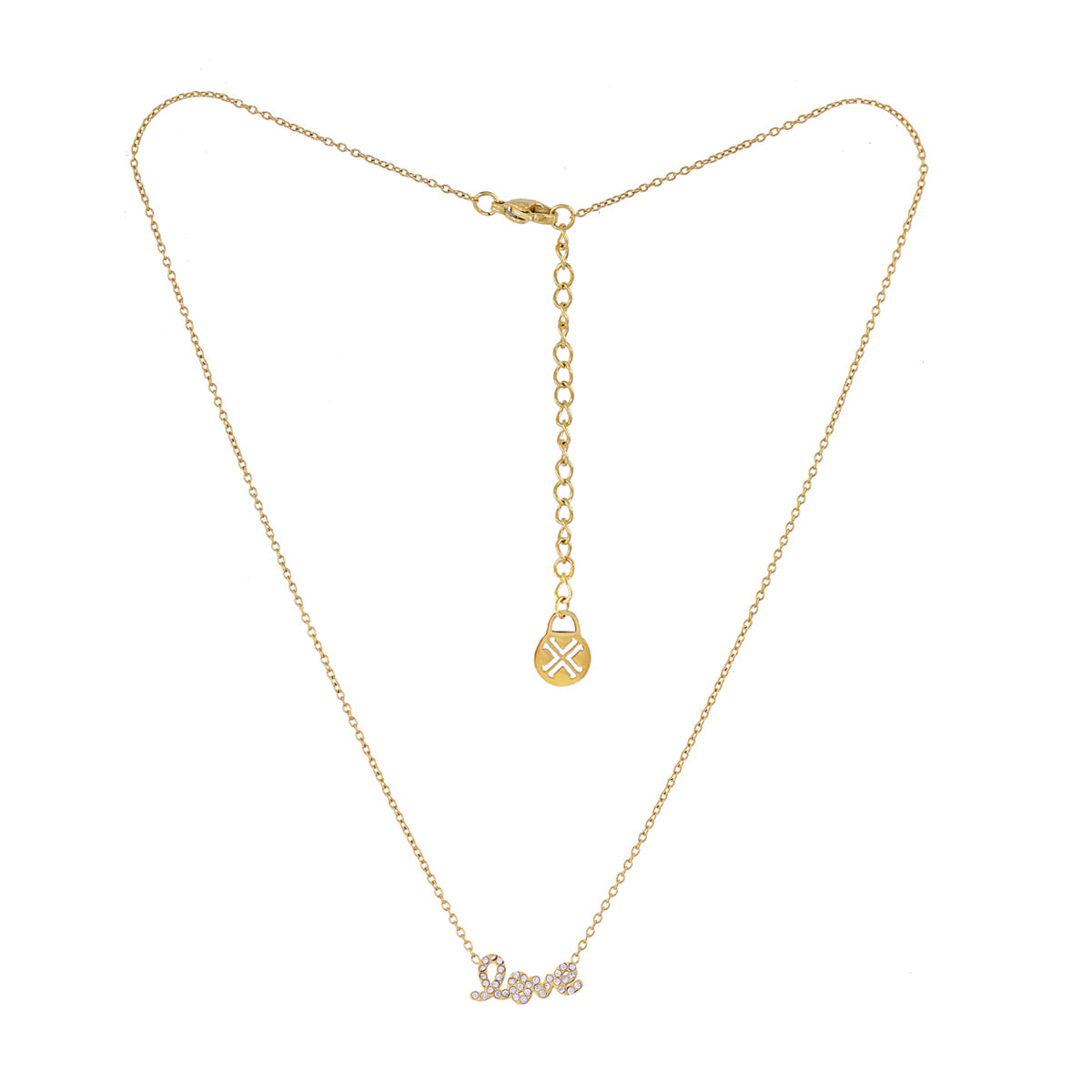 Collar Essentials Love Dorado Anartxy
