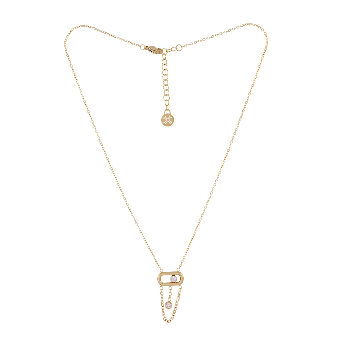 Collar Infinity Radiant Dorado Anartxy