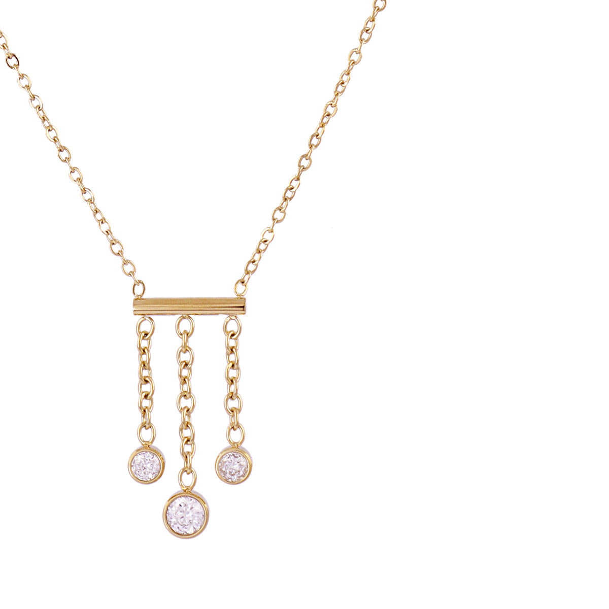 Collar Infinity Gaze Dorado Anartxy