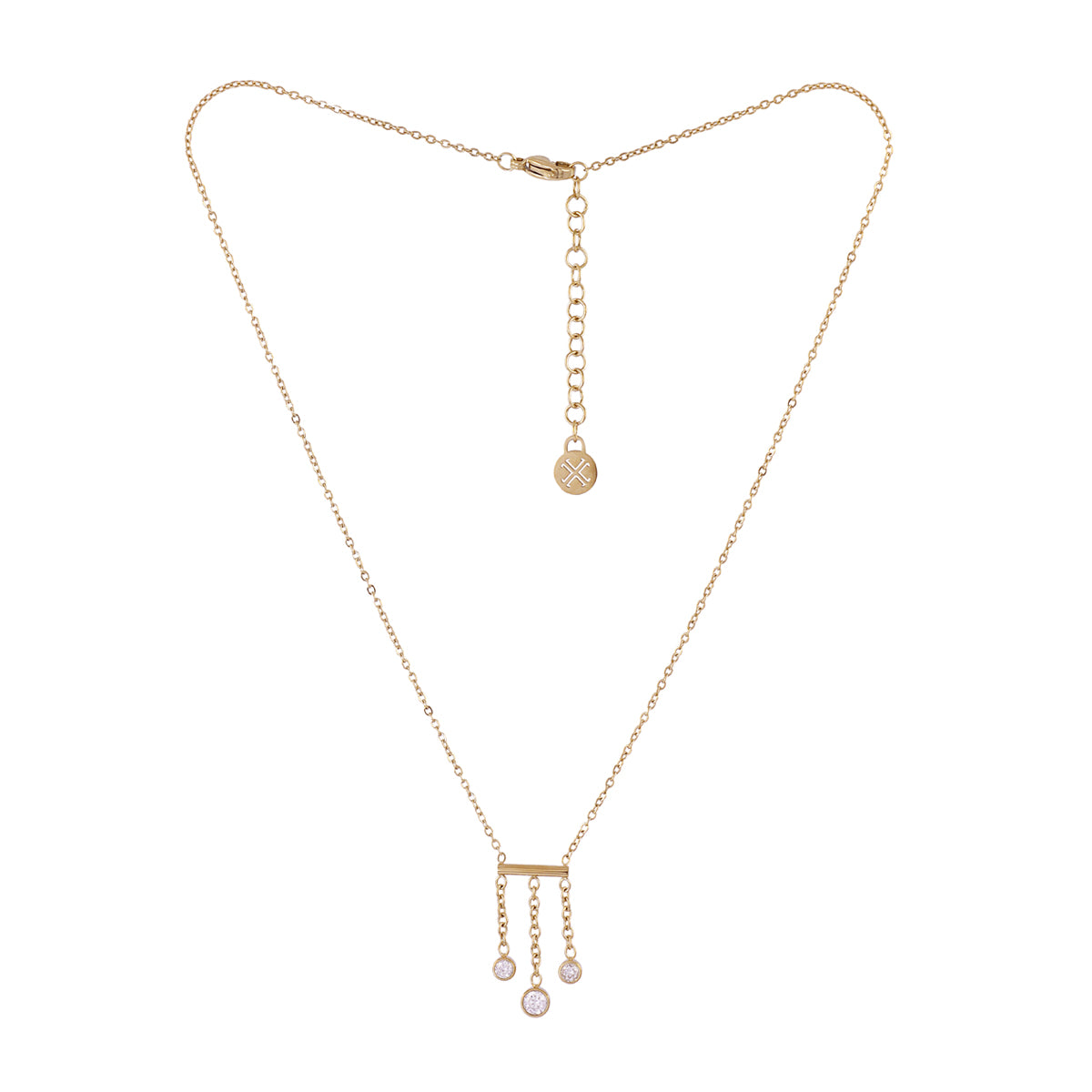 Collar Infinity Gaze Dorado Anartxy