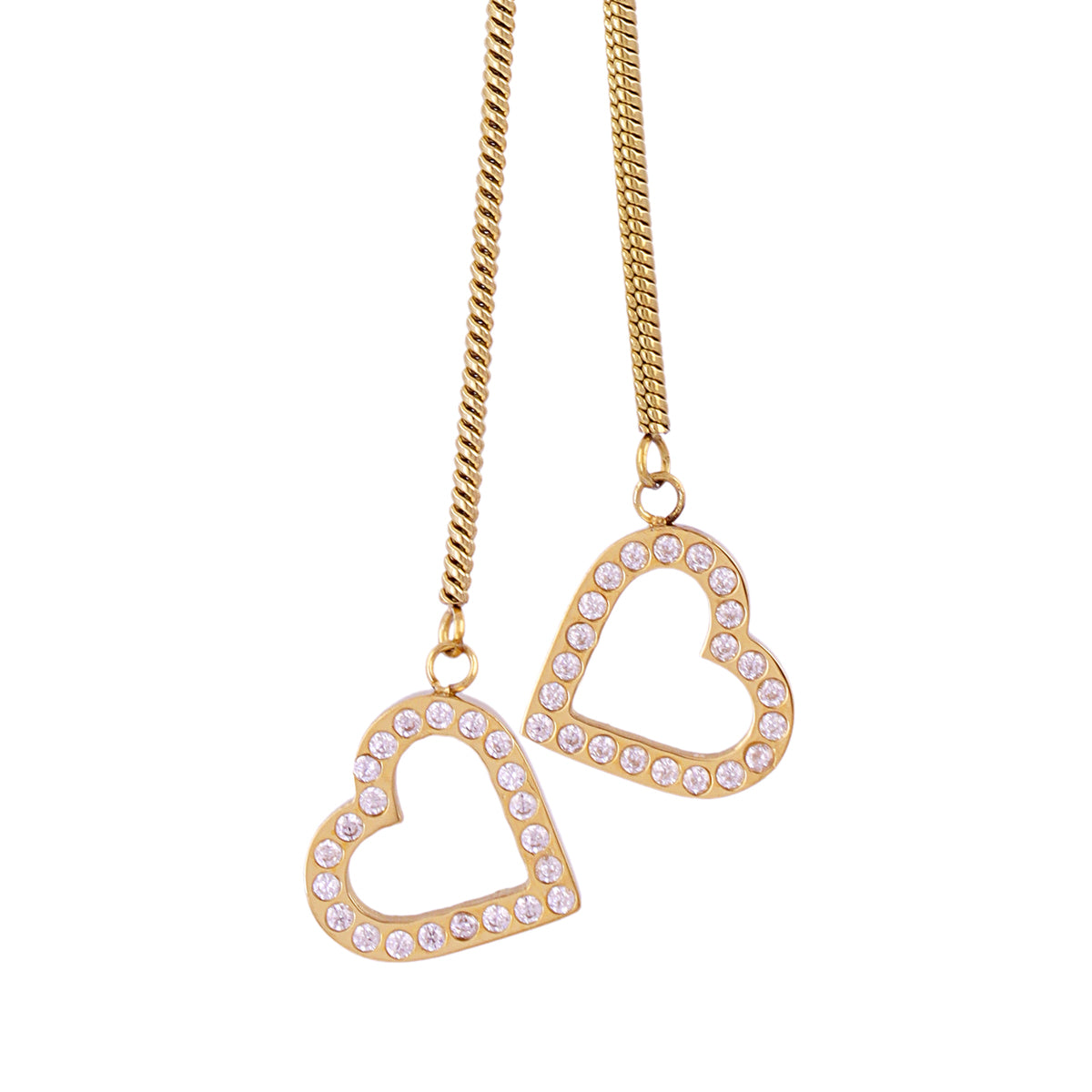 Collar Infinity Love Dorado Anartxy