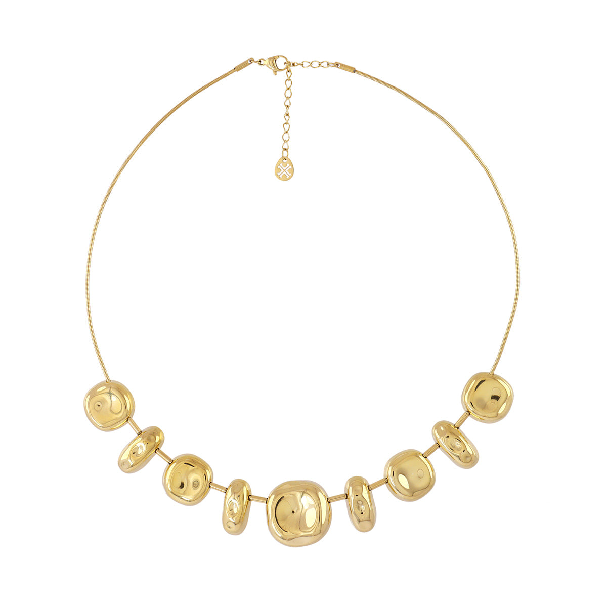 Collar Melt Bluma Dorado Anartxy