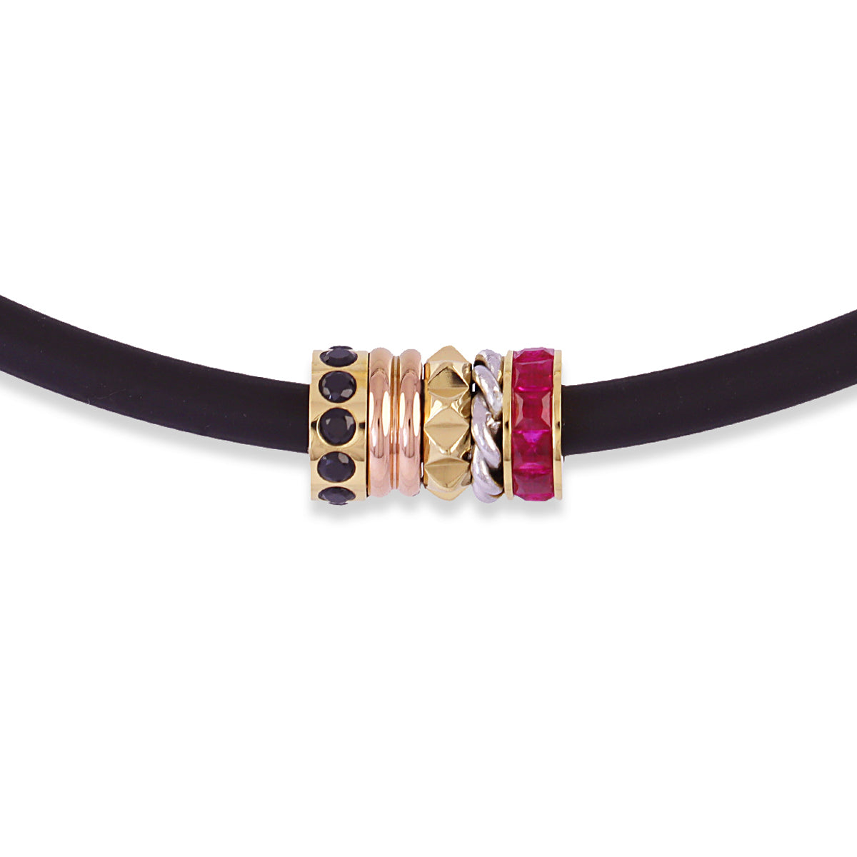 Collar Vandal Ravage Combinado metalizado Anartxy