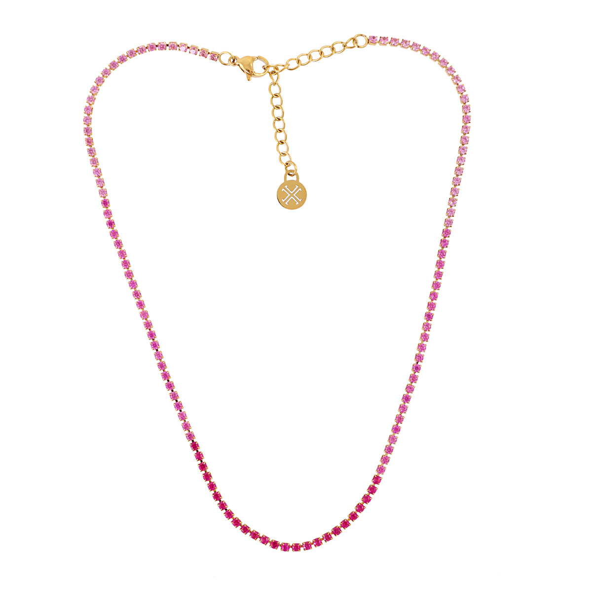 Collar Sparkle Gradient Rosa Anartxy