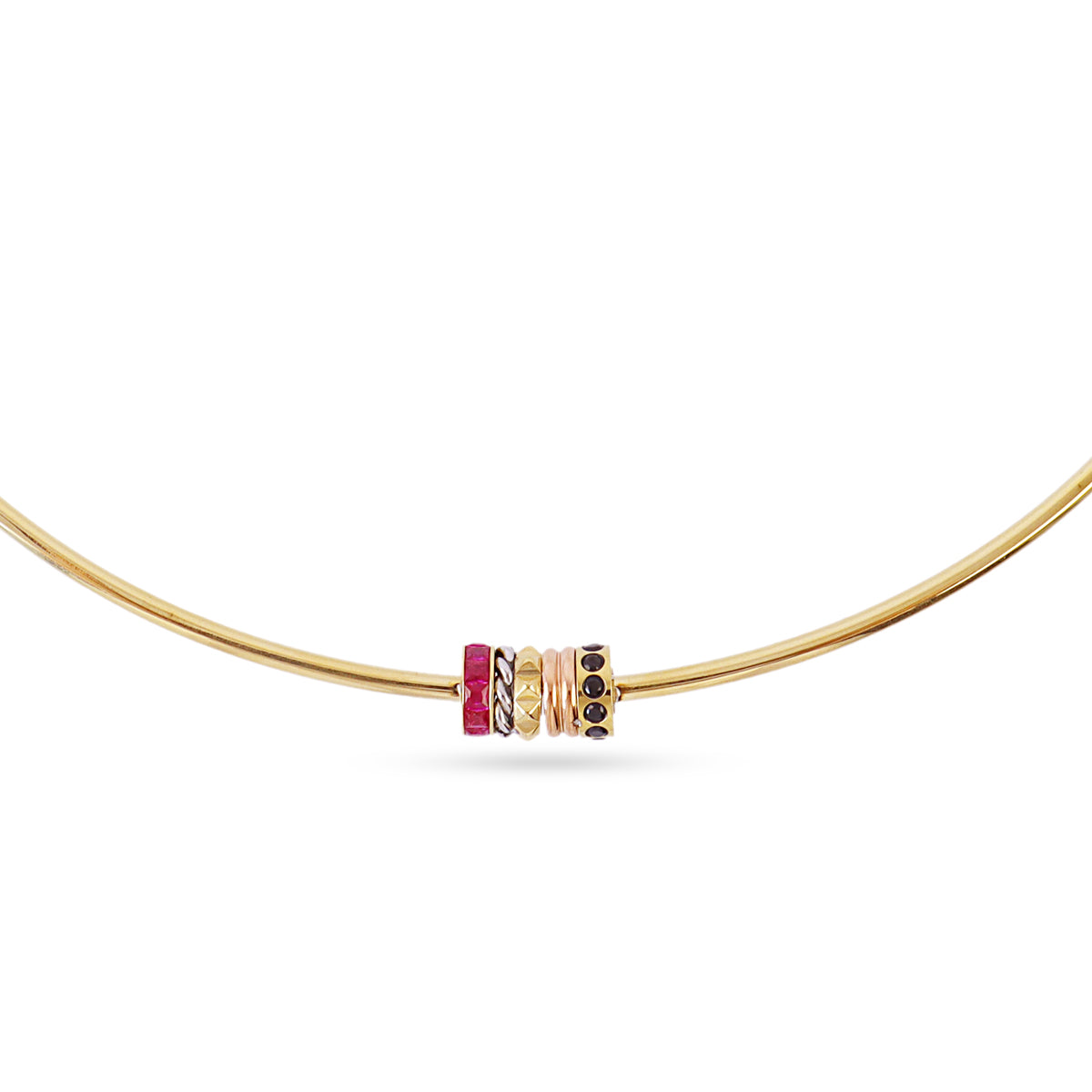 CONJUNTO VANDAL: anillo, collar, pendientes y pulsera 18 Anartxy