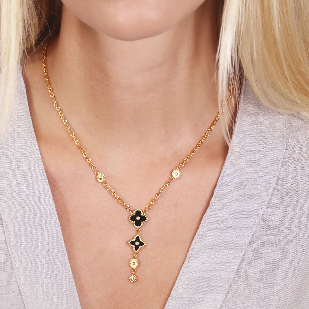 Collar Mystic Reverie Negro Anartxy